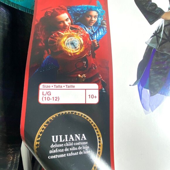 Disguise Disney Descendants Uliana Deluxe Child Costume Halloween Sizes M Or Lg - Picture 10 of 11
